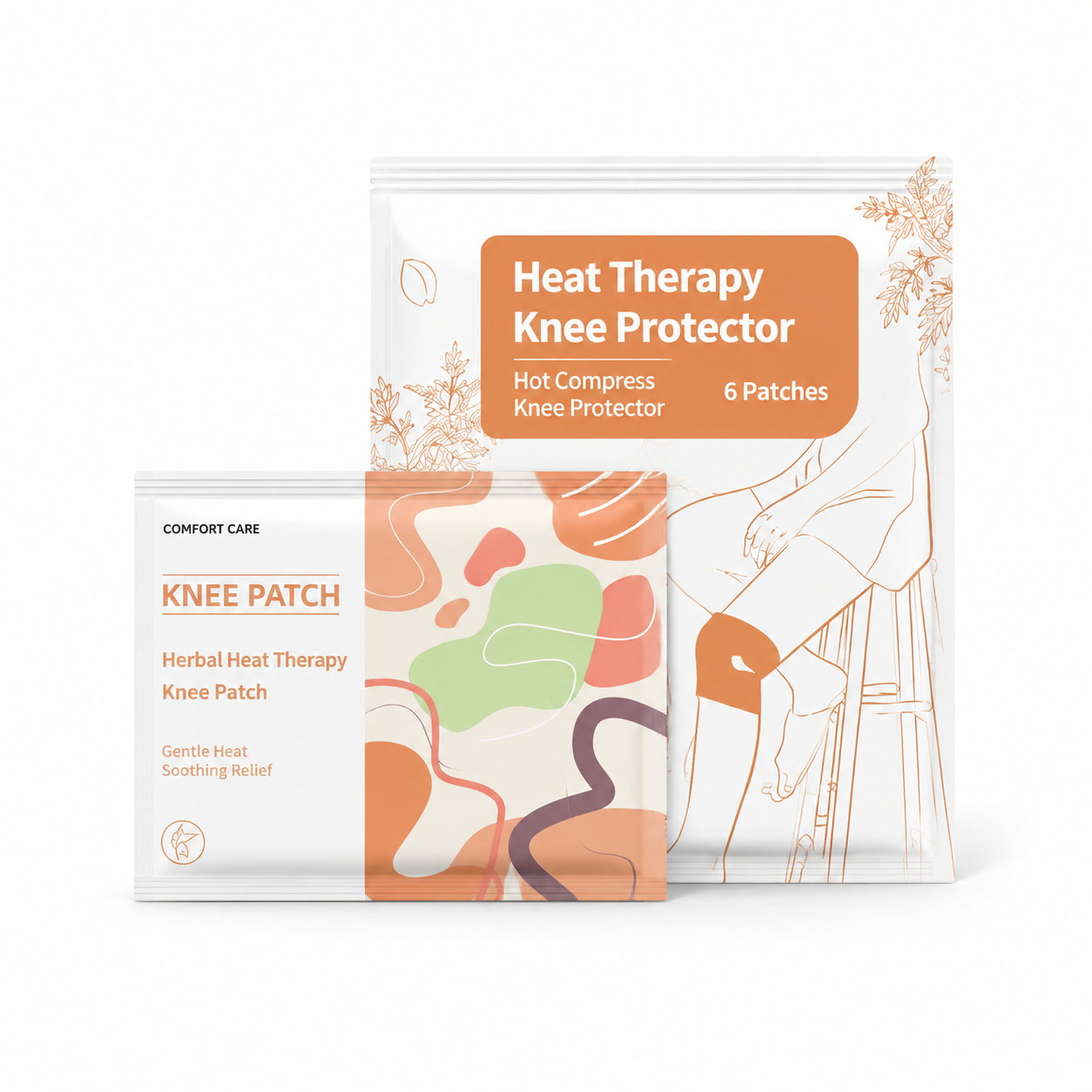 Mugwort Self Heating Knee Warm Patch