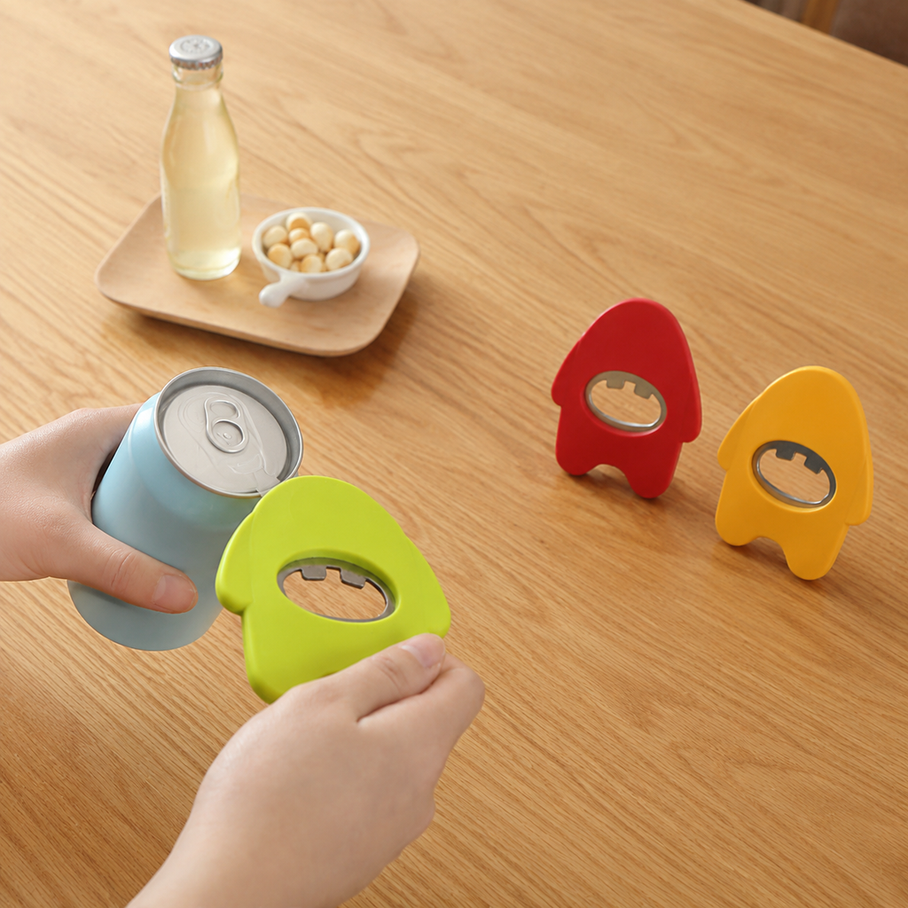 Cartoon One-Eyed Monster Shaped Bottle Opener, Portable Beer Cap Opener for Bar & Party