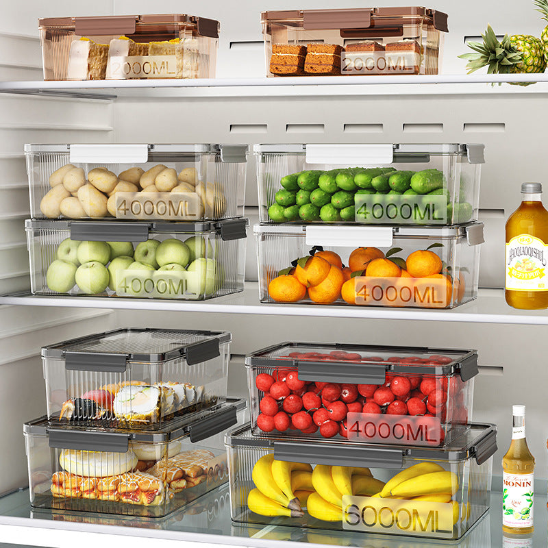 Freshness, Sealed and Organized.